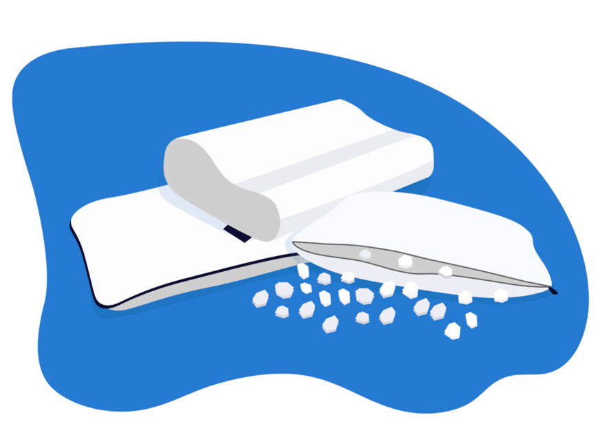 oreiller anti-transpiration